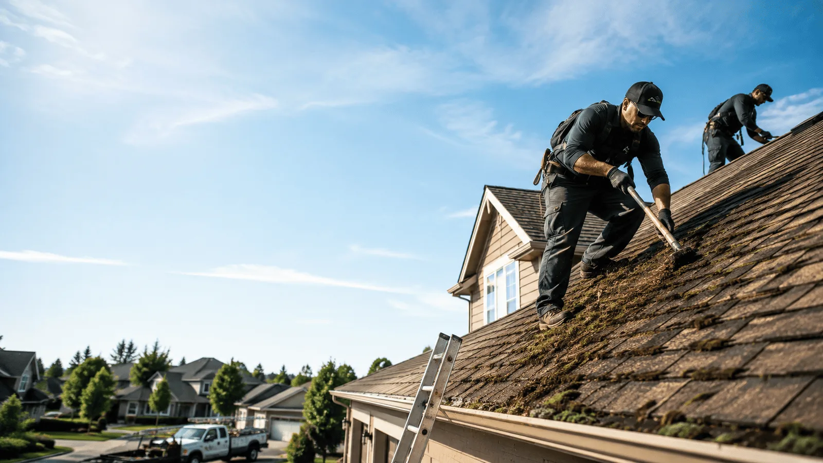 Roof Moss Removal in Mayfield, KS near me